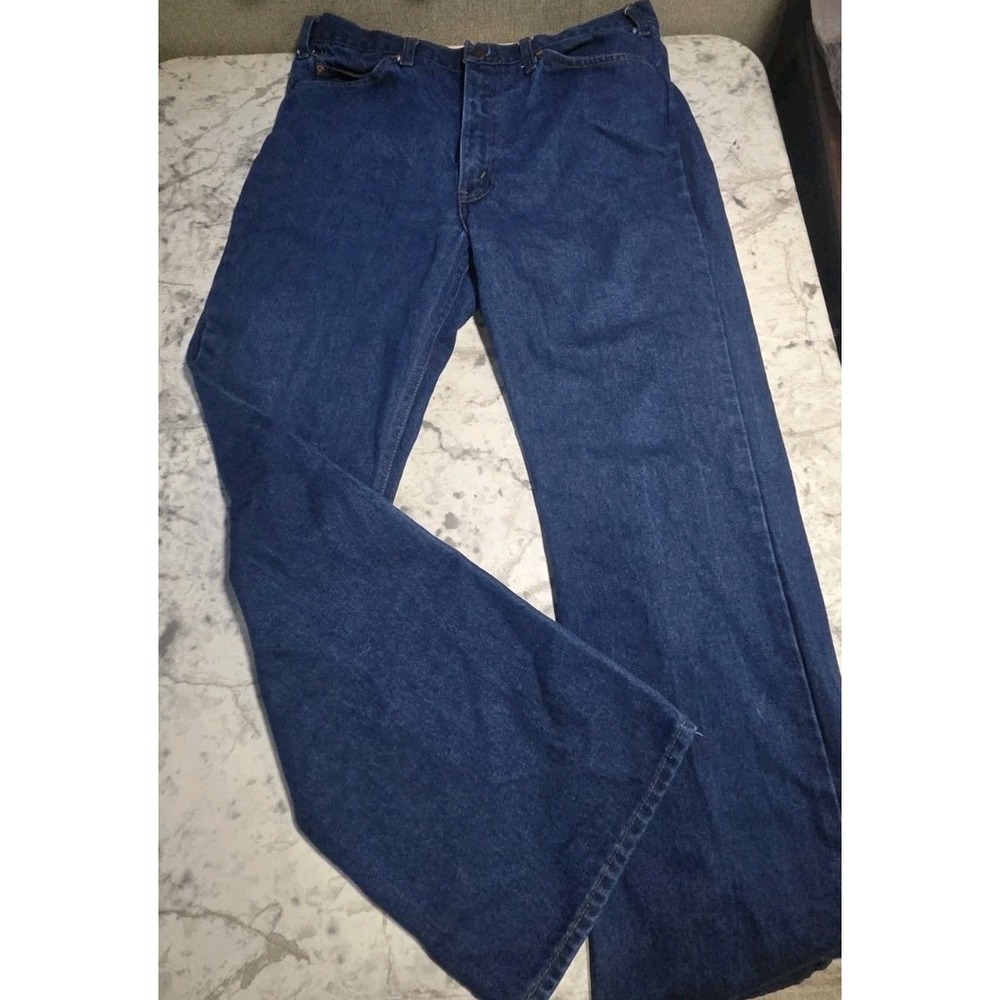 Vintage JC PENNY Plain Pockets Denim Jeans Blue Men's 38x32 (36×31)